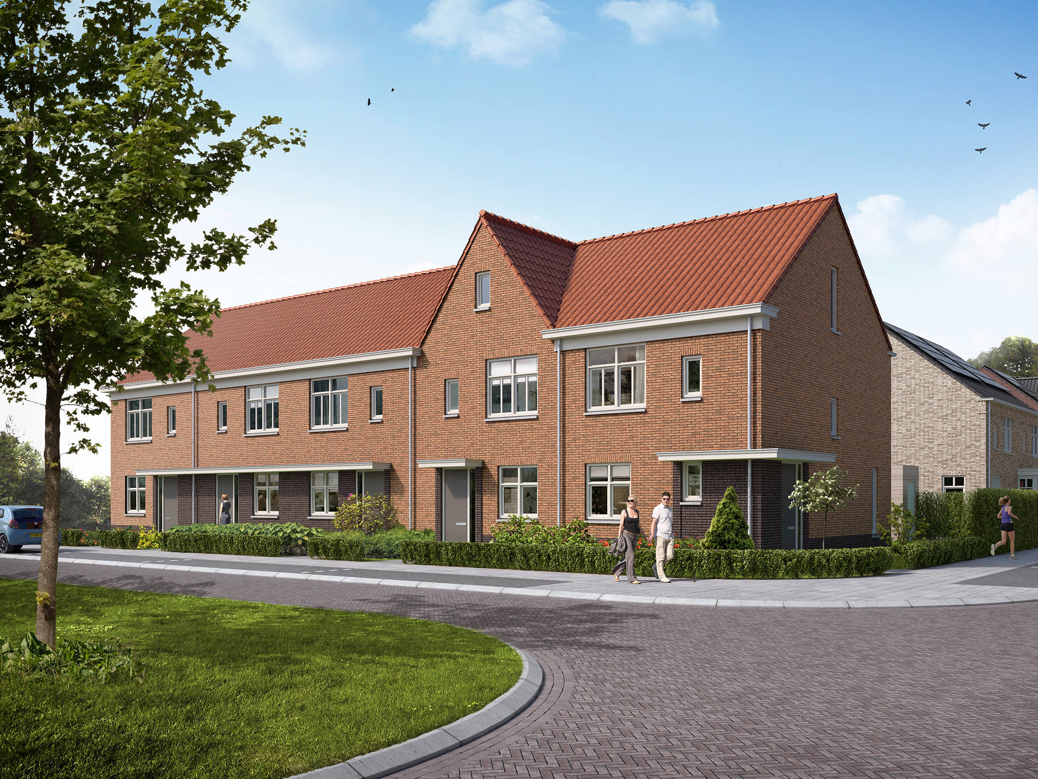 Hoek- en rijwoningen